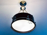 The Moon Drum Chandelier